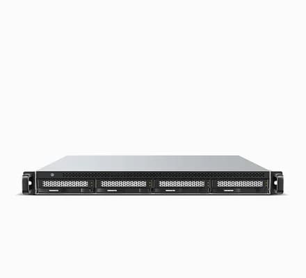 TerraMaster U4-500 4 disk yuvalı kısa derinlikli rackmount NAS
