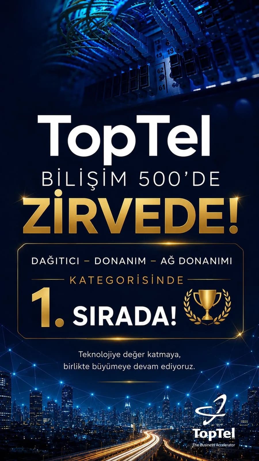 Top of Bilişim 500: We Rank #1 in Our Category in Türkiye